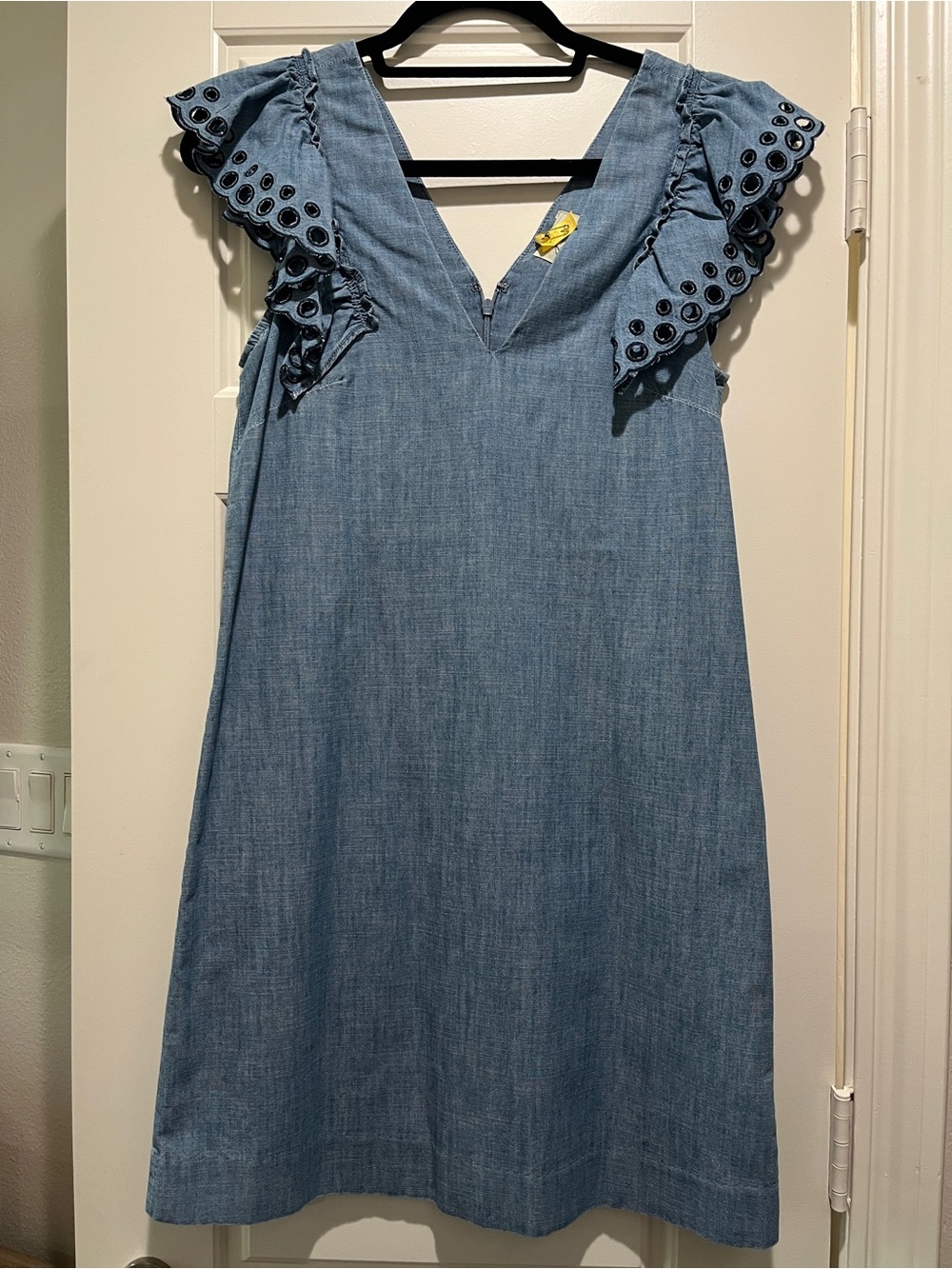 J Crew chambray mini dress